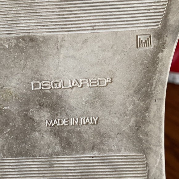 DSQUARED Red Leather Blue Tassel Sz. 41 🌟HP🌟 - Picture 6 of 6